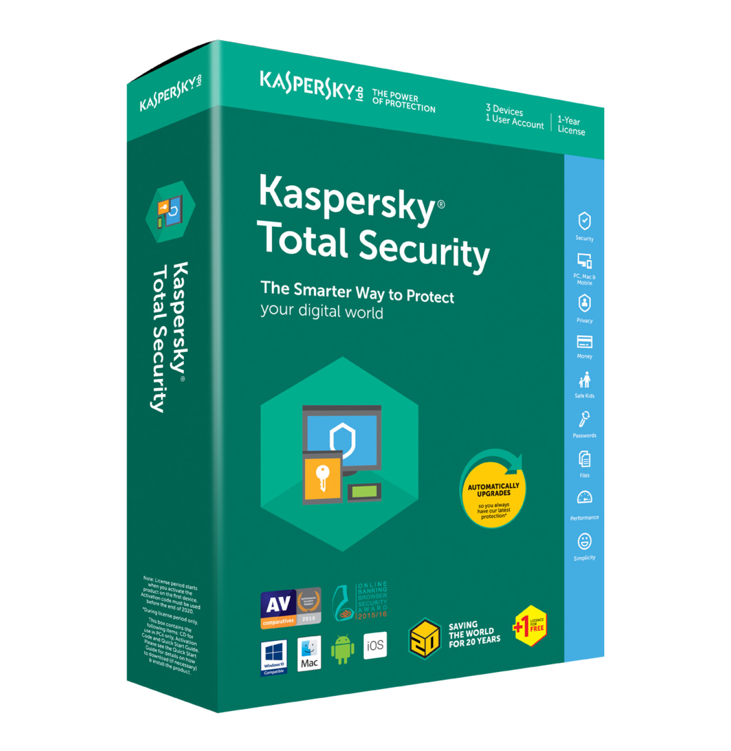 Kaspersky Total Security 21.3.9.346 Crack 2021
